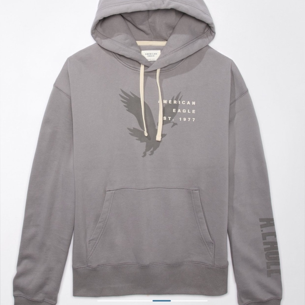American Eagle Gray Hoodie